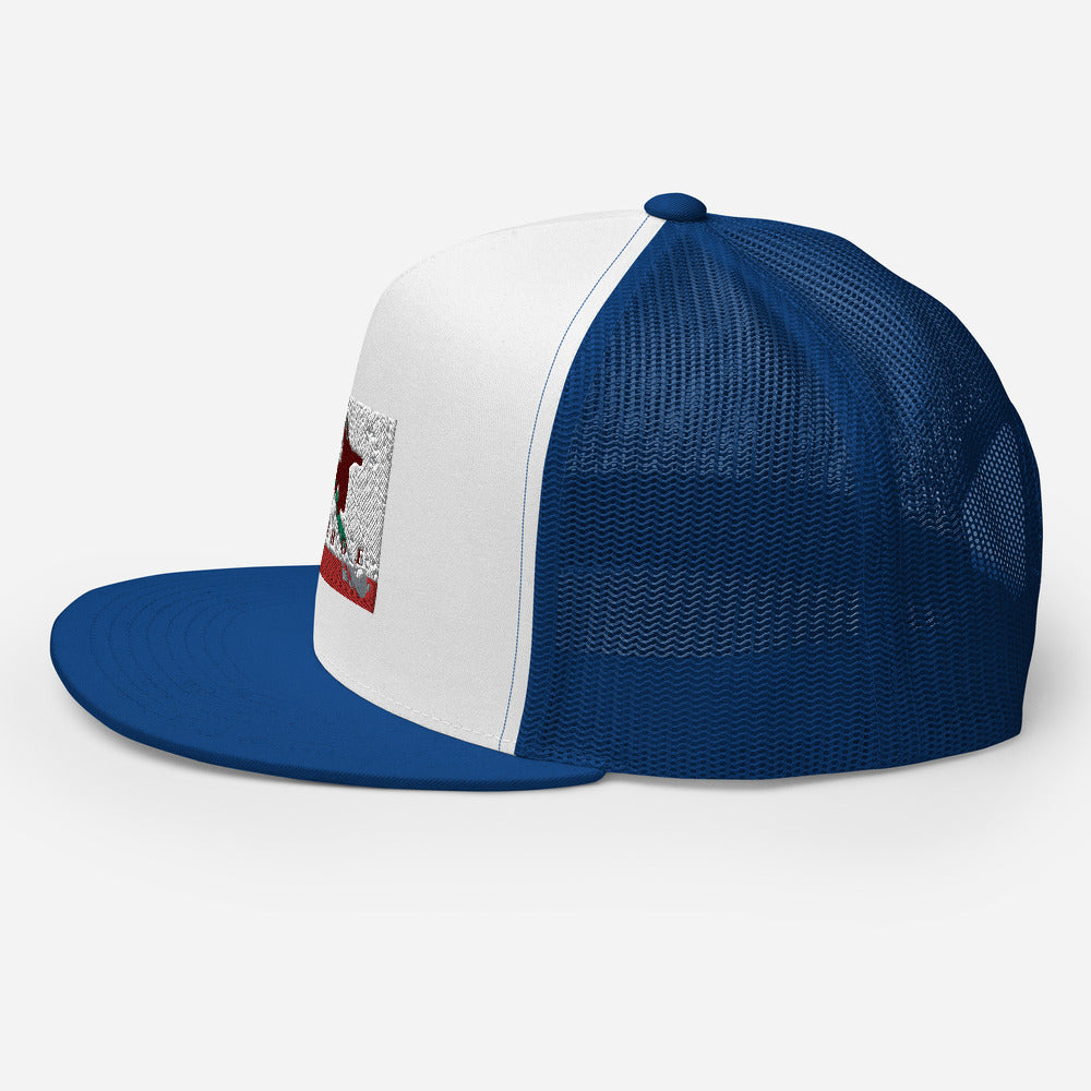 Boarding CA Grizzly Tahoe Trucker Cap - Sno Cal