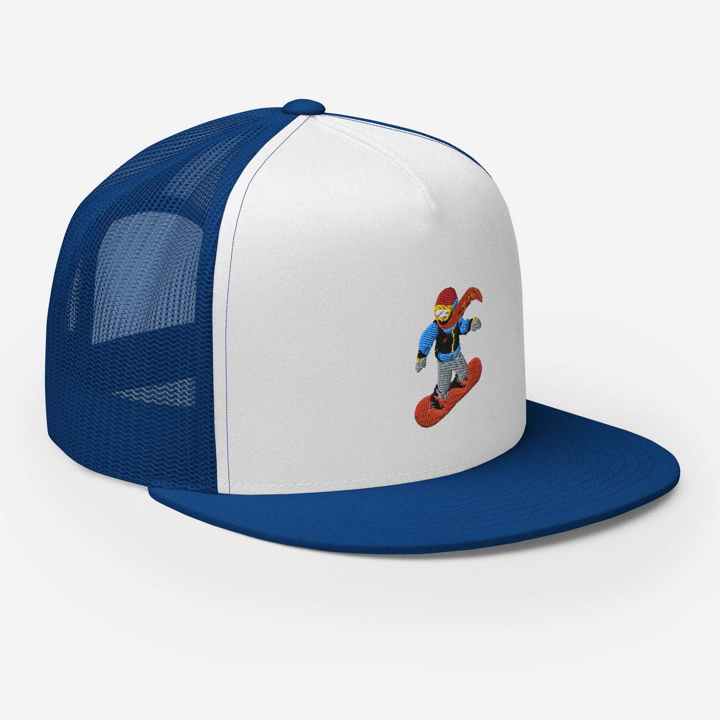 Snowboard Emoji Trucker Cap