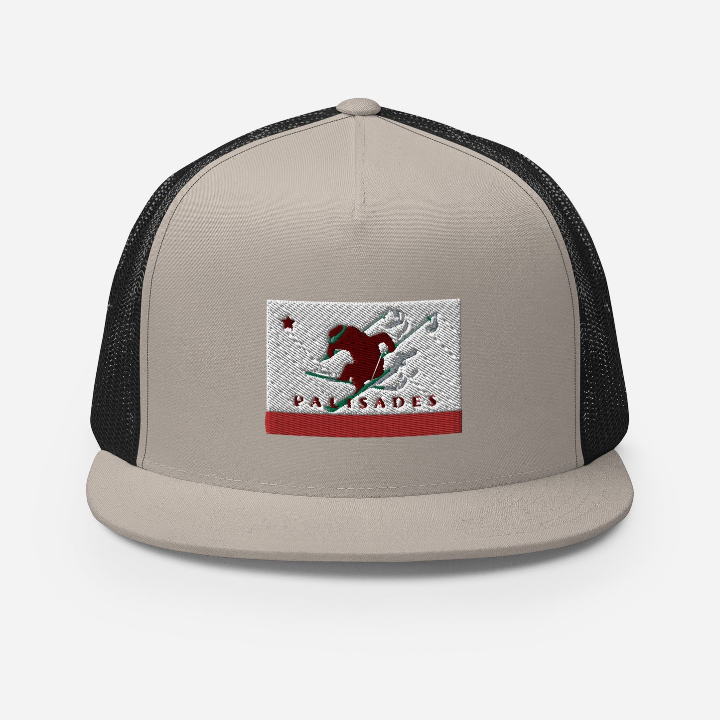 Palisades Flag Ski Trucker Cap