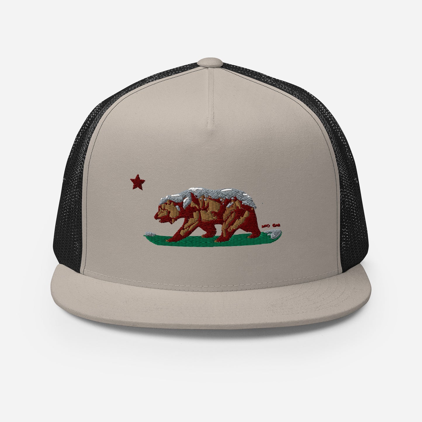 Goldie the CA Grizzly Trucker Cap