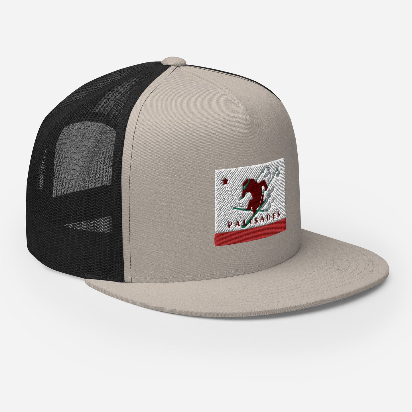 Palisades Flag Ski Trucker Cap