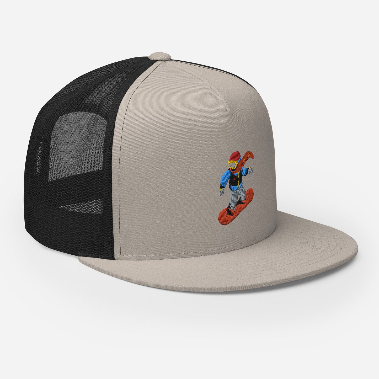 Snowboard Emoji Trucker Cap