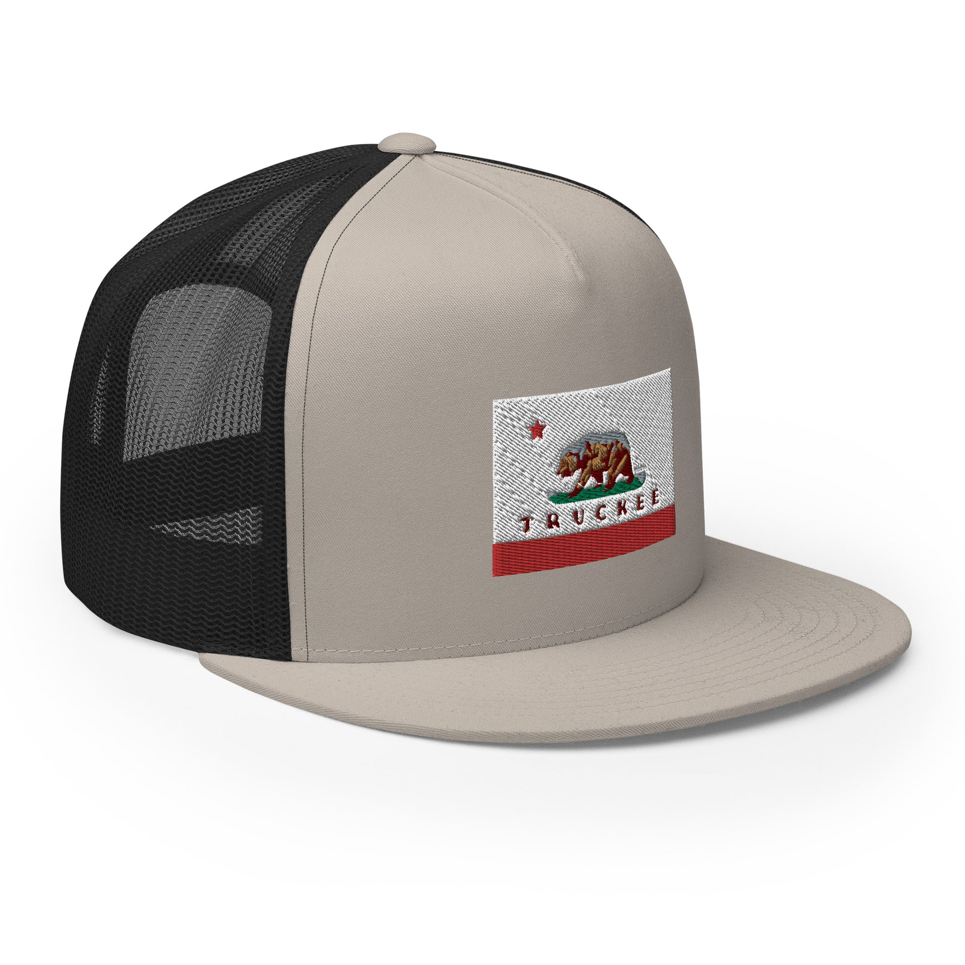 silver truckee trucker hat