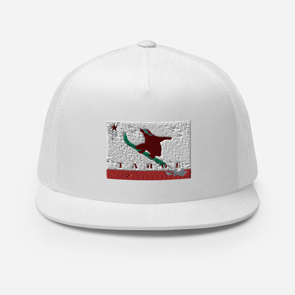 Boarding CA Grizzly Tahoe Trucker Cap - Sno Cal