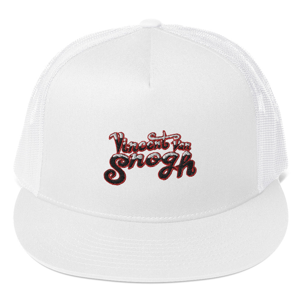 Vincent van Snogh nameplate Trucker Cap - Sno Cal