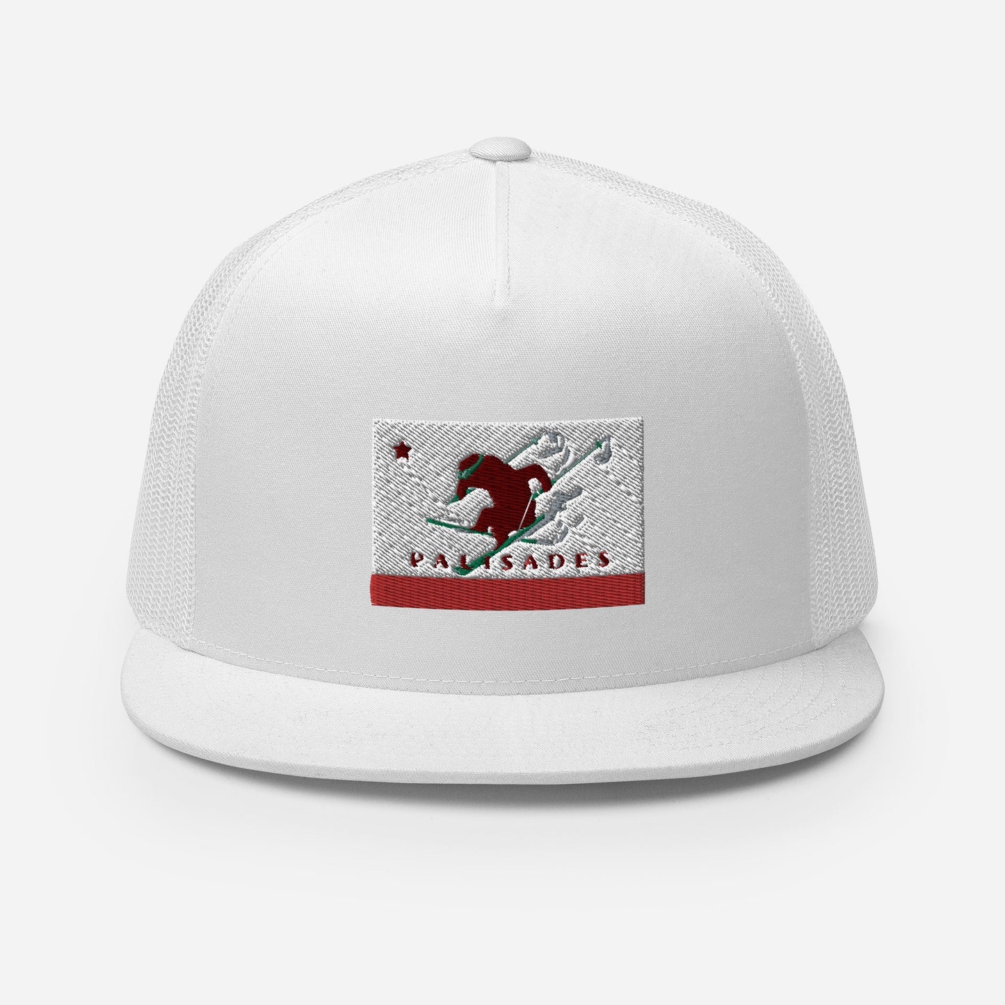 Palisades Flag Ski Trucker Cap