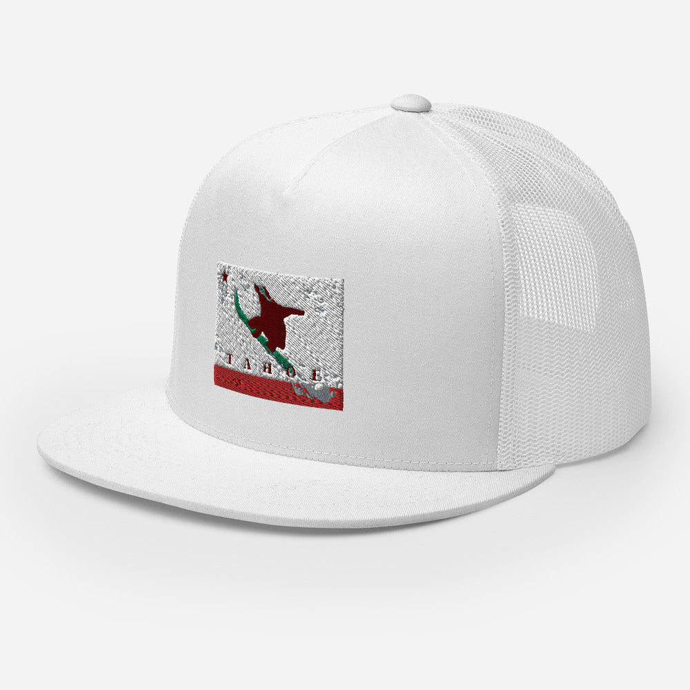 Boarding CA Grizzly Tahoe Trucker Cap - Sno Cal