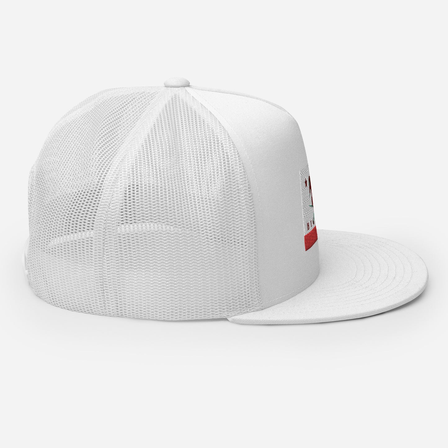 Big Bear Skiing CA Flag Trucker Cap