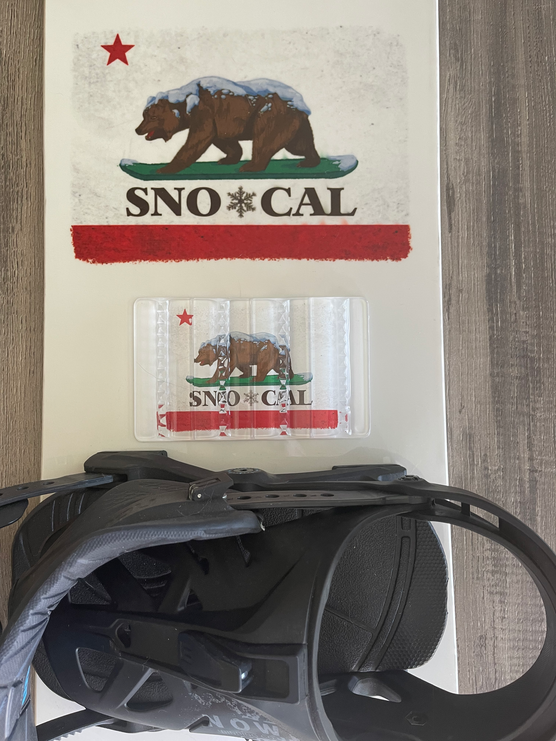 CA Flag Stomp Pad - Sno Cal