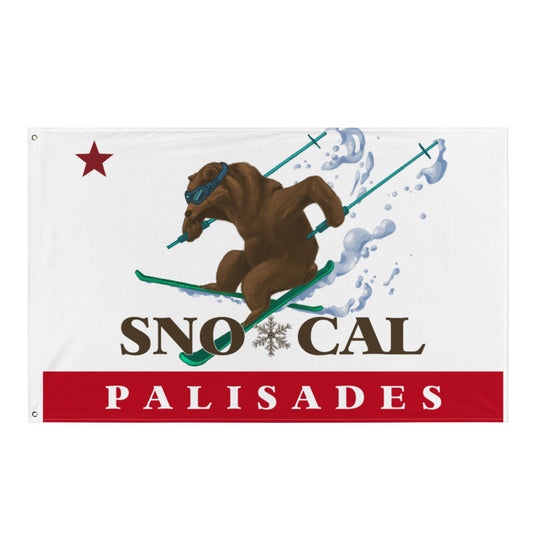 Palisades Sno*Cal Ski Flag