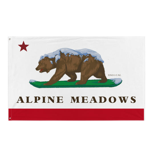 Alpine Meadows CA Flag