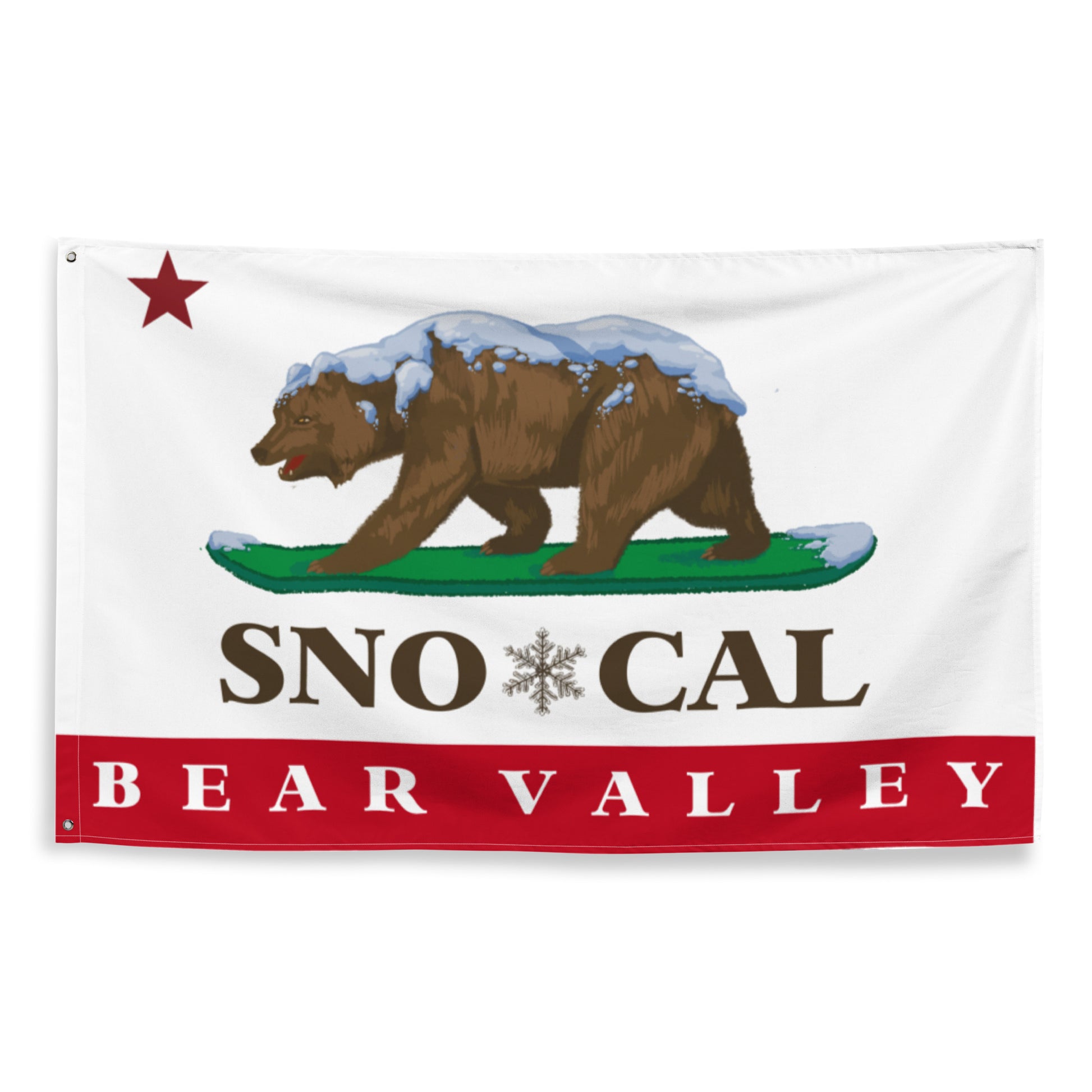 Bear Valley Sno Cal Flag