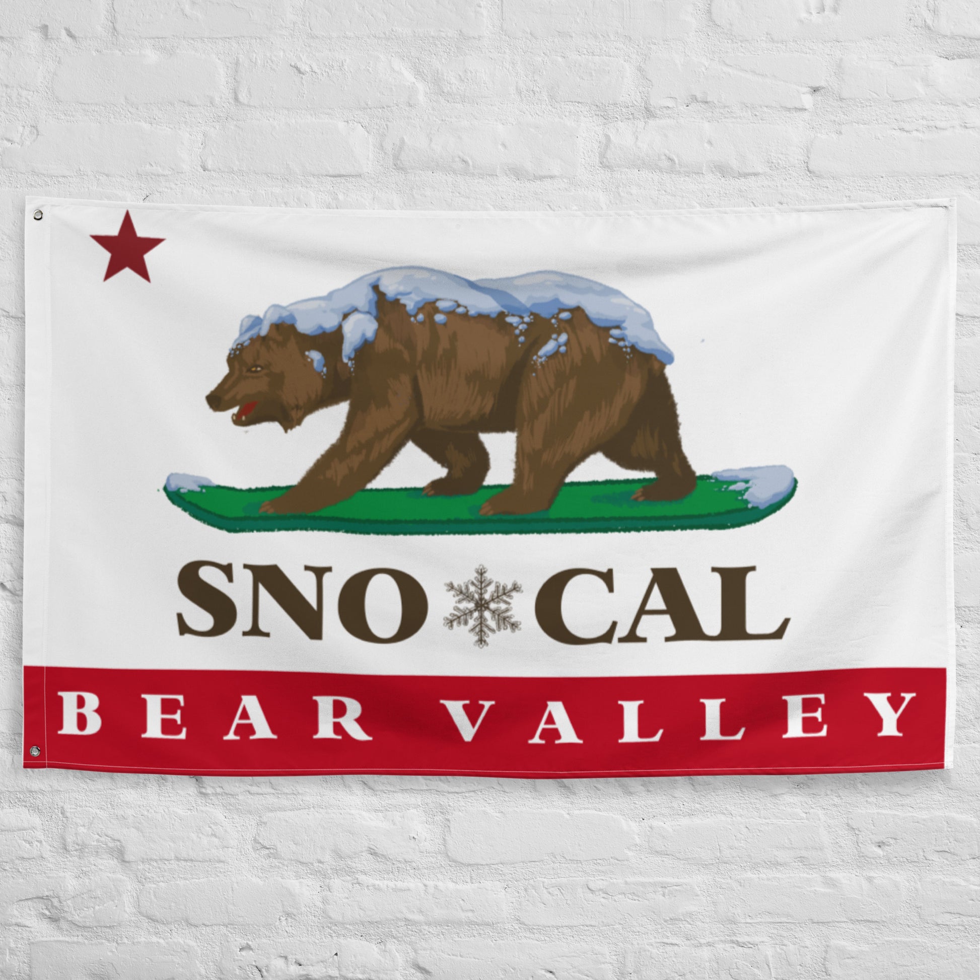 Bear Valley Sno Cal Flag