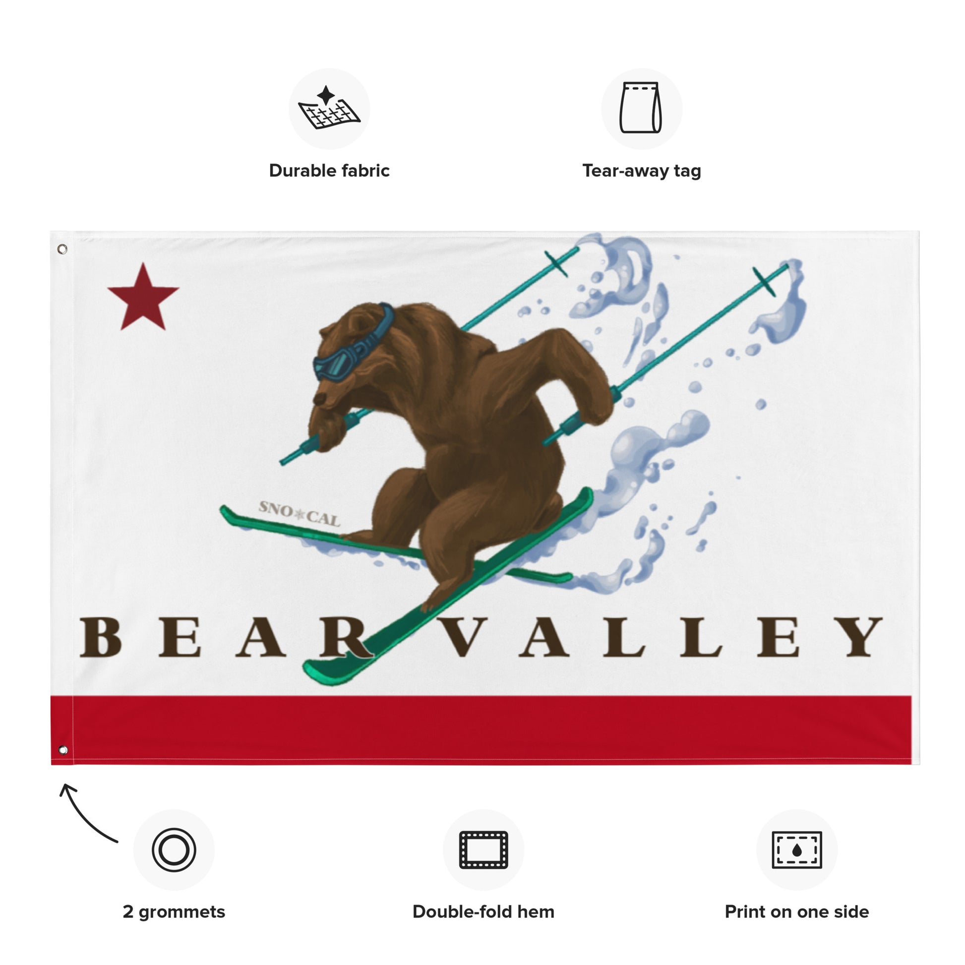 Bear Valley Ski Flag