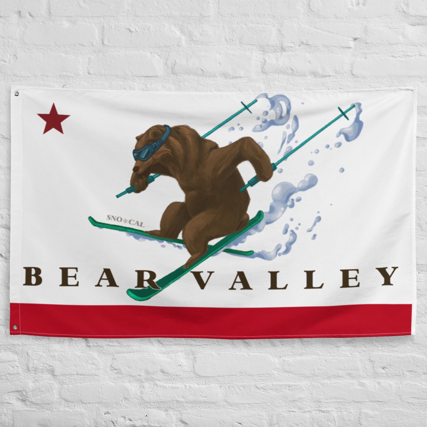 Bear Valley Ski Flag