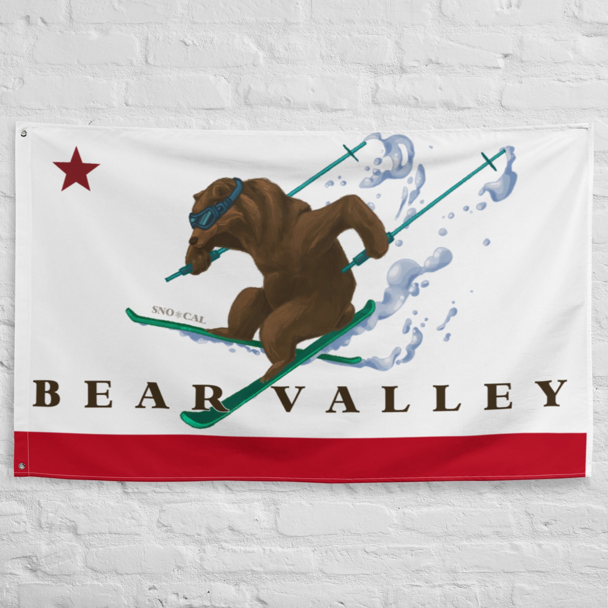 Bear Valley Ski Flag