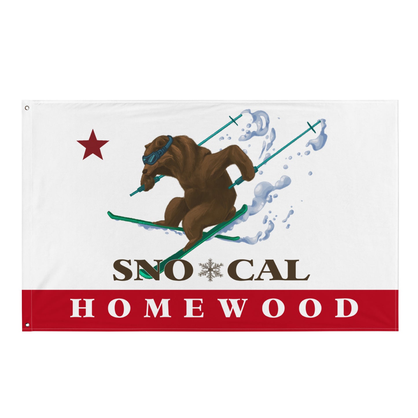 Homewood Sno*Cal Ski Flag