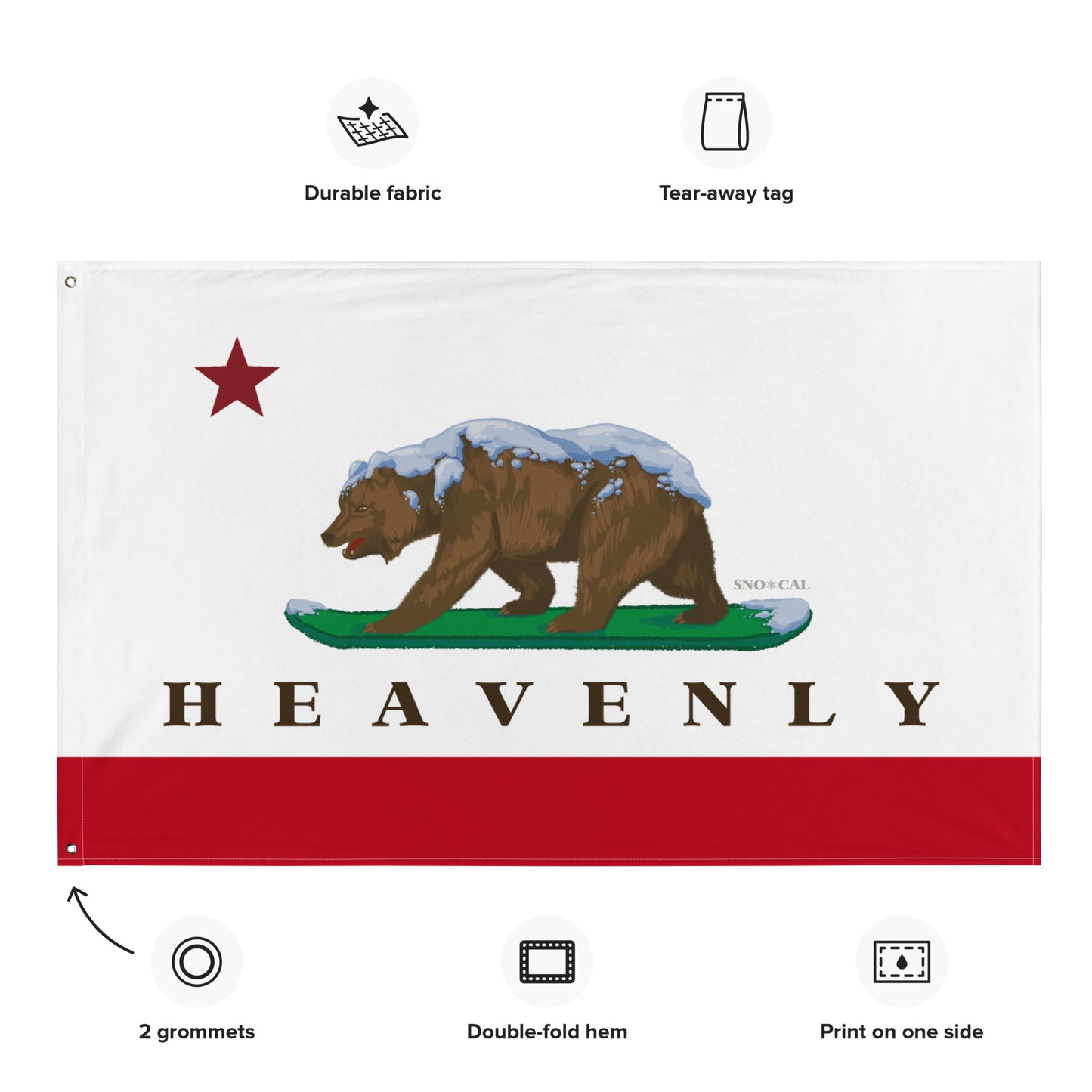 Heavenly CA Flag