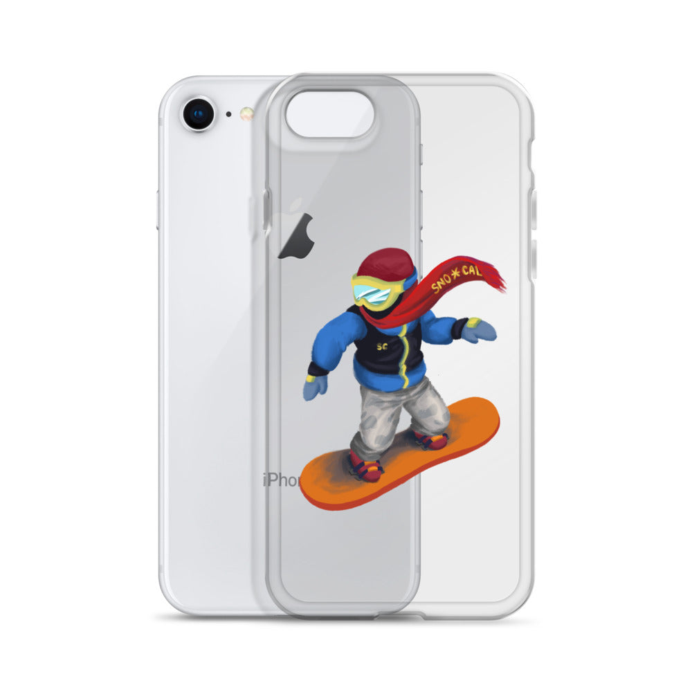 Snowboard Emoji Clear Case for iPhone®
