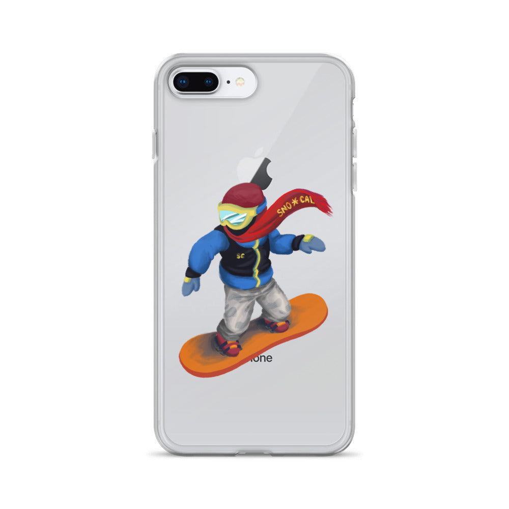 Snowboard Emoji Clear Case for iPhone®