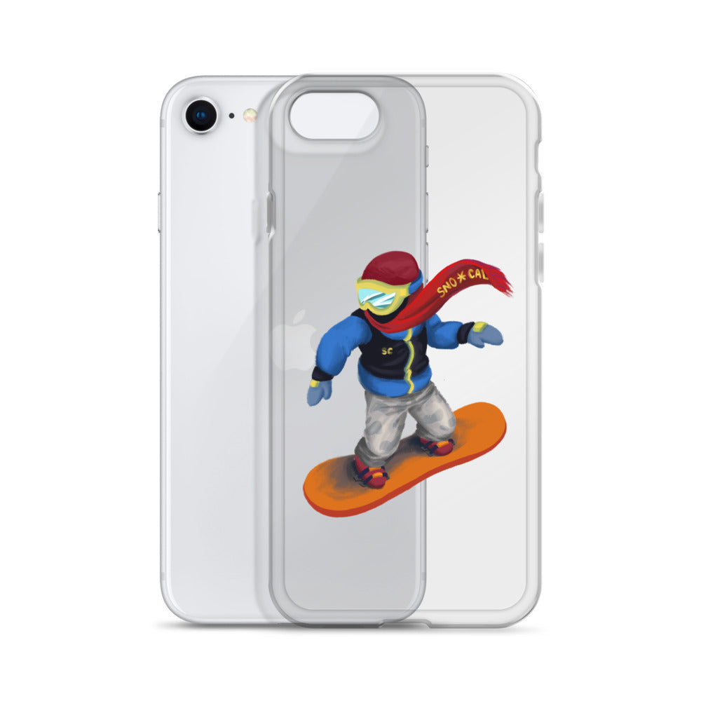 Snowboard Emoji Clear Case for iPhone®