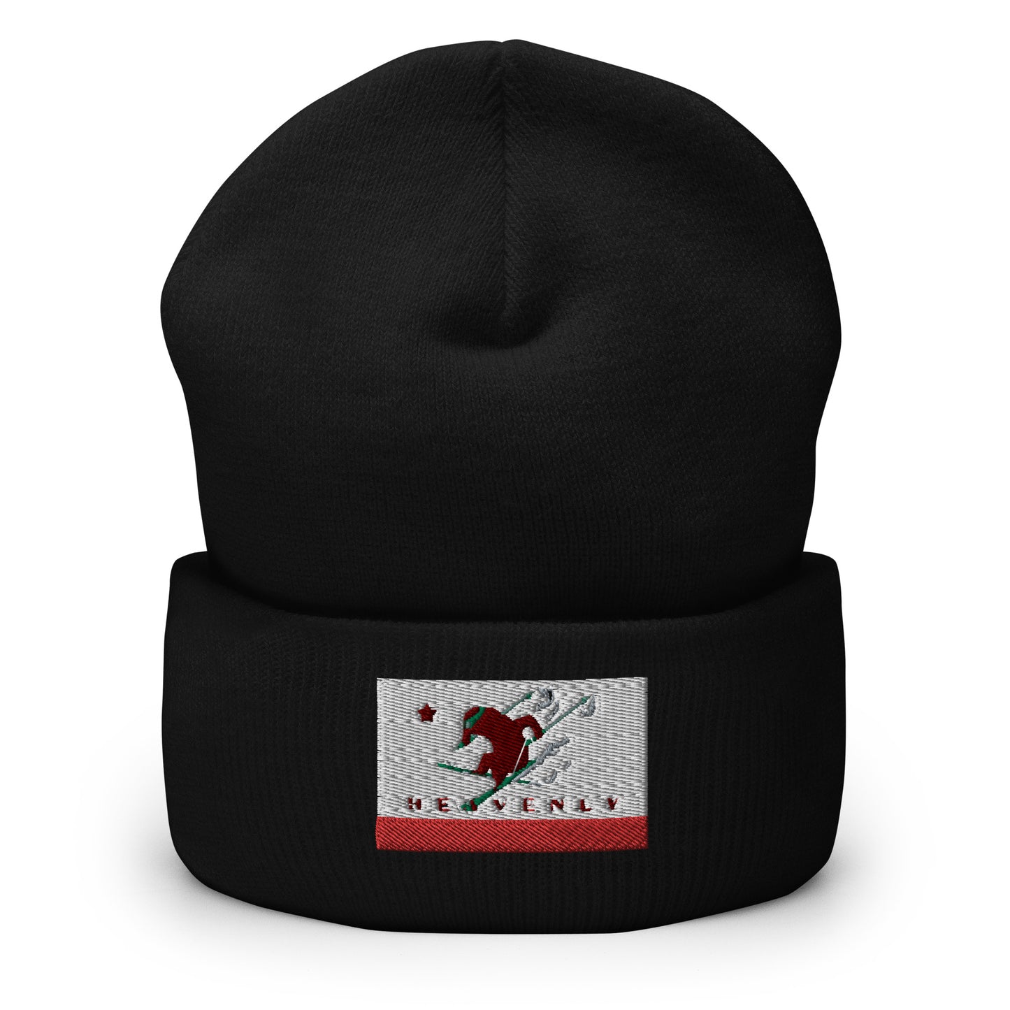 Heavenly CA Flag Ski Beanie