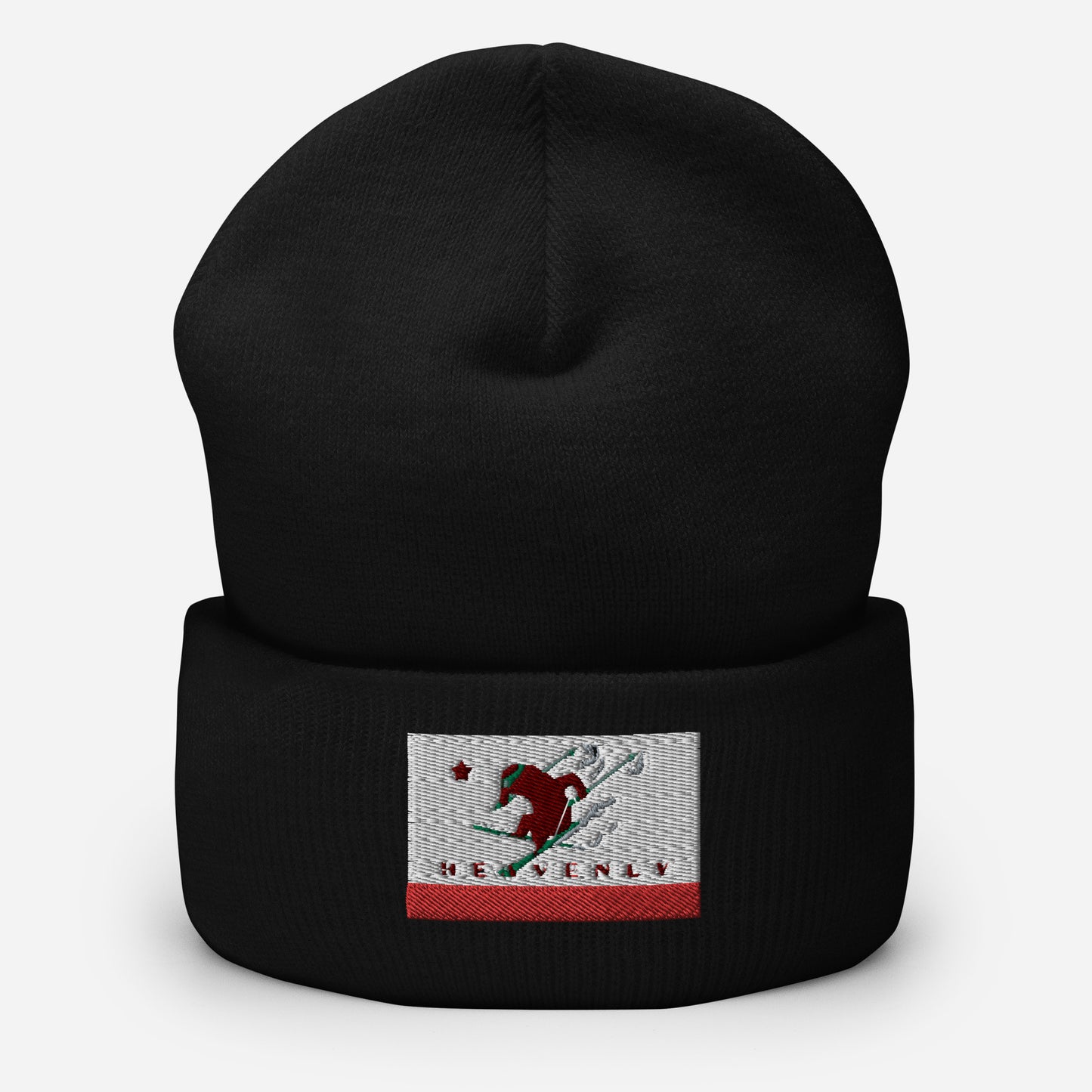Heavenly CA Flag Ski Beanie
