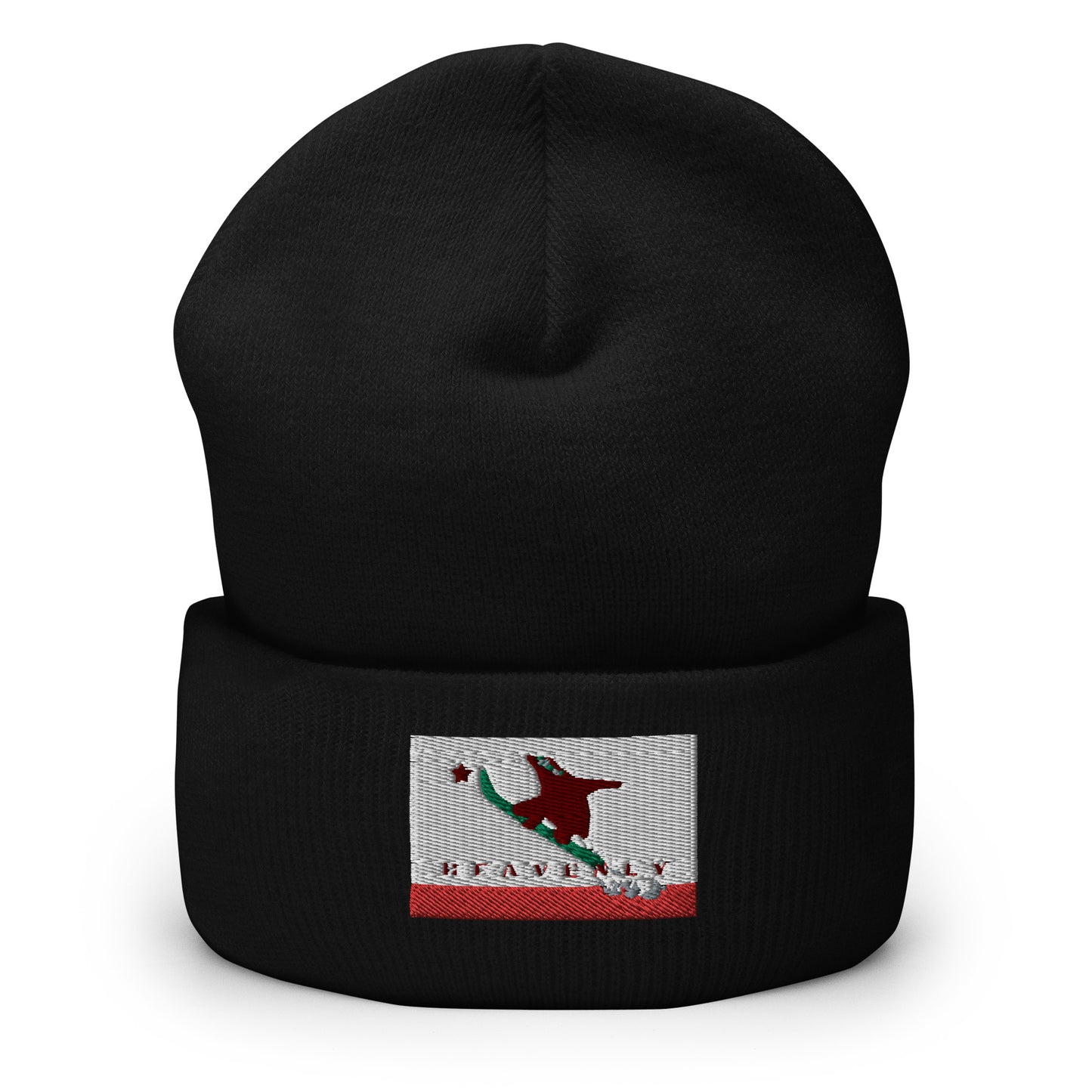 Heavenly CA Flag Snowboard Beanie