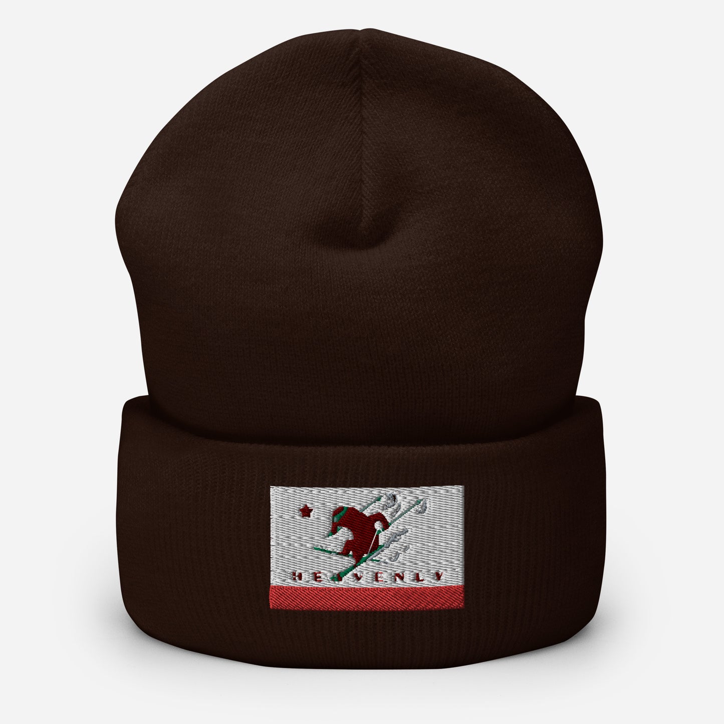 Heavenly CA Flag Ski Beanie