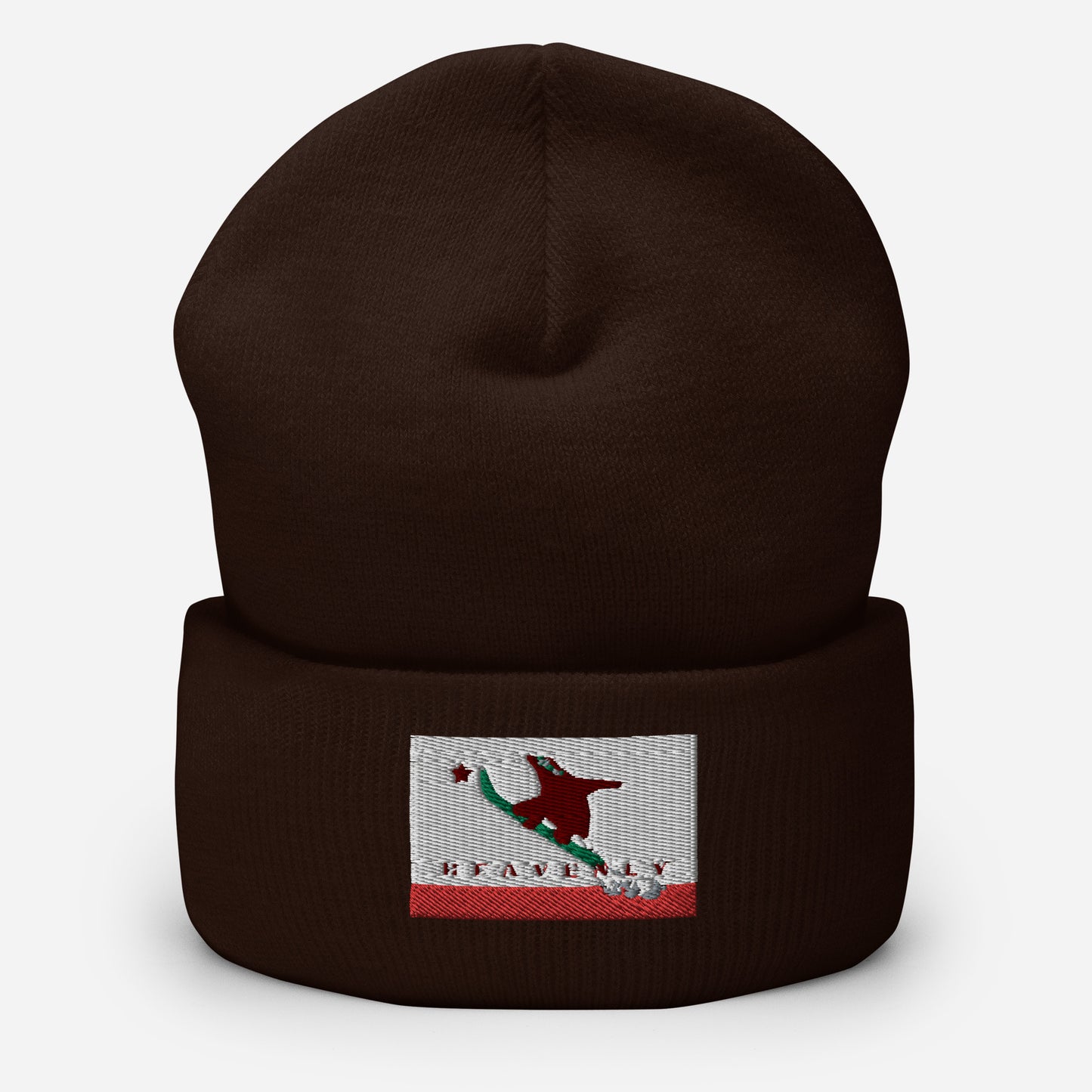 Heavenly CA Flag Snowboard Beanie
