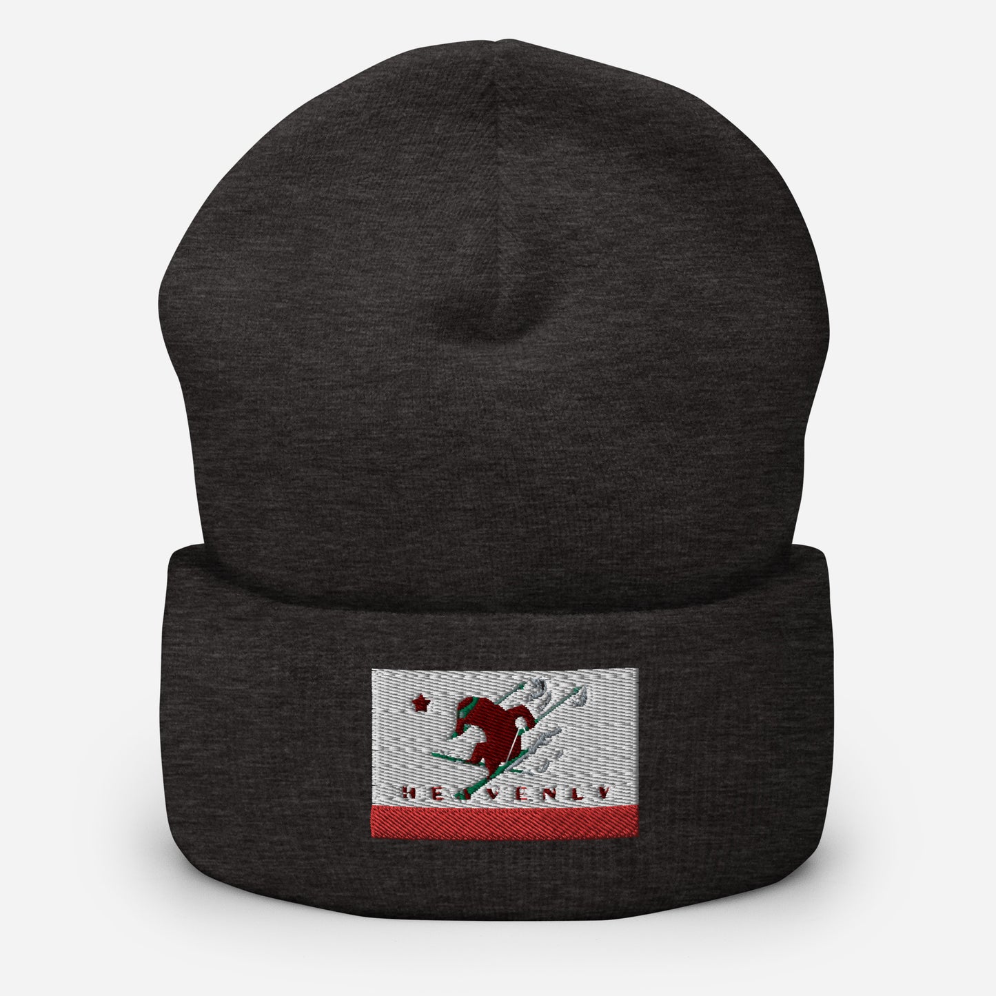 Heavenly CA Flag Ski Beanie