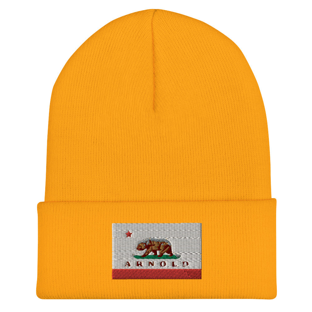 CA Flag Arnold Beanie