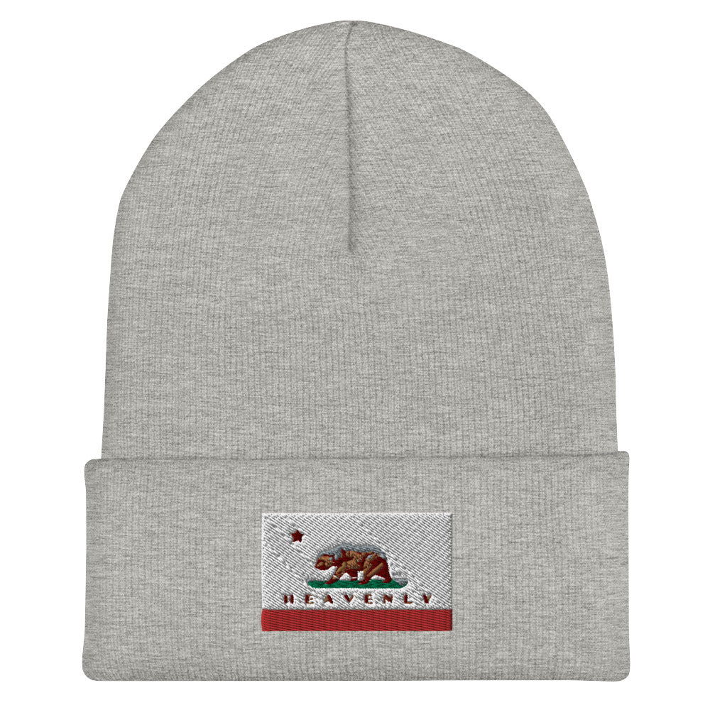 Heavenly CA Flag Cuffed Beanie