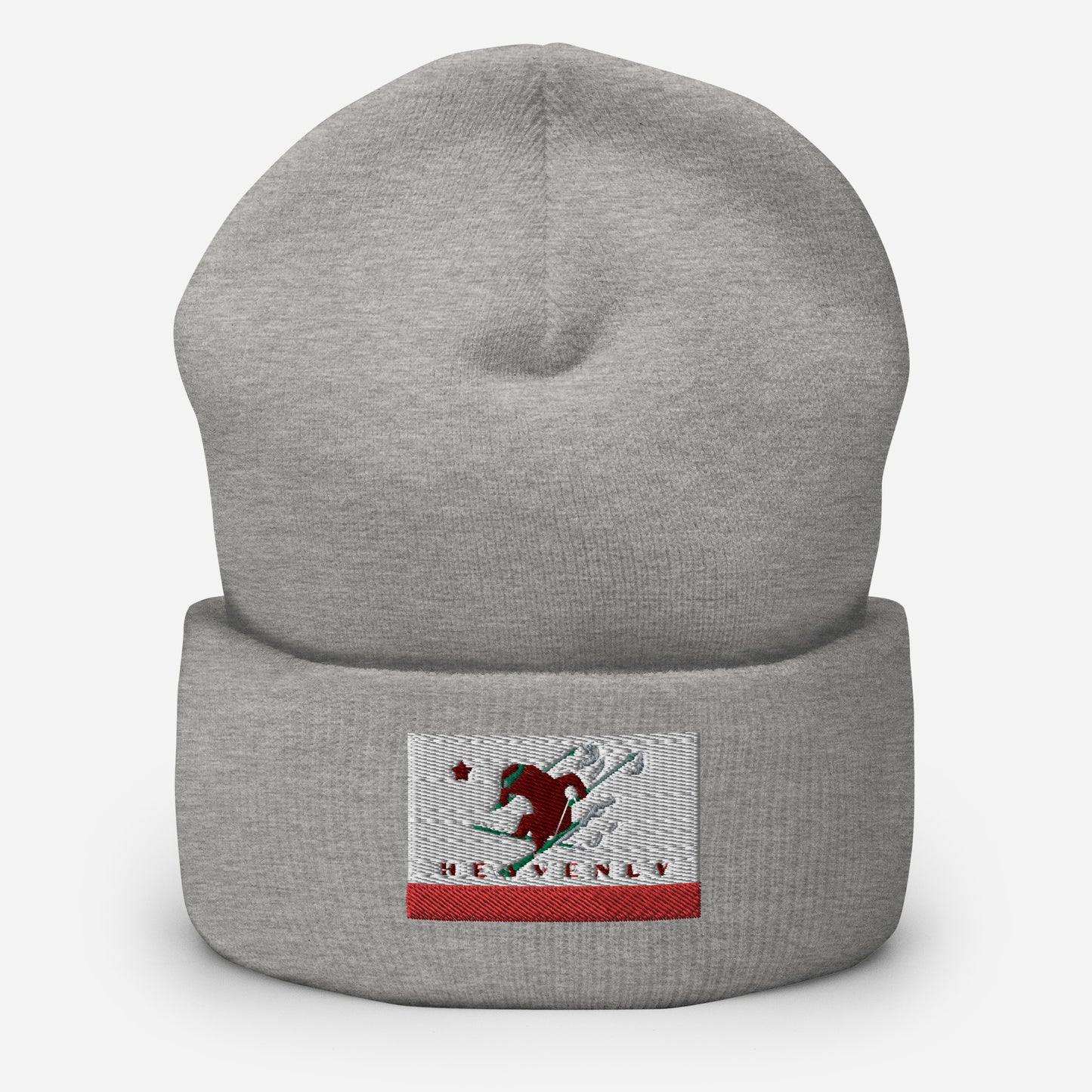 Heavenly CA Flag Ski Beanie
