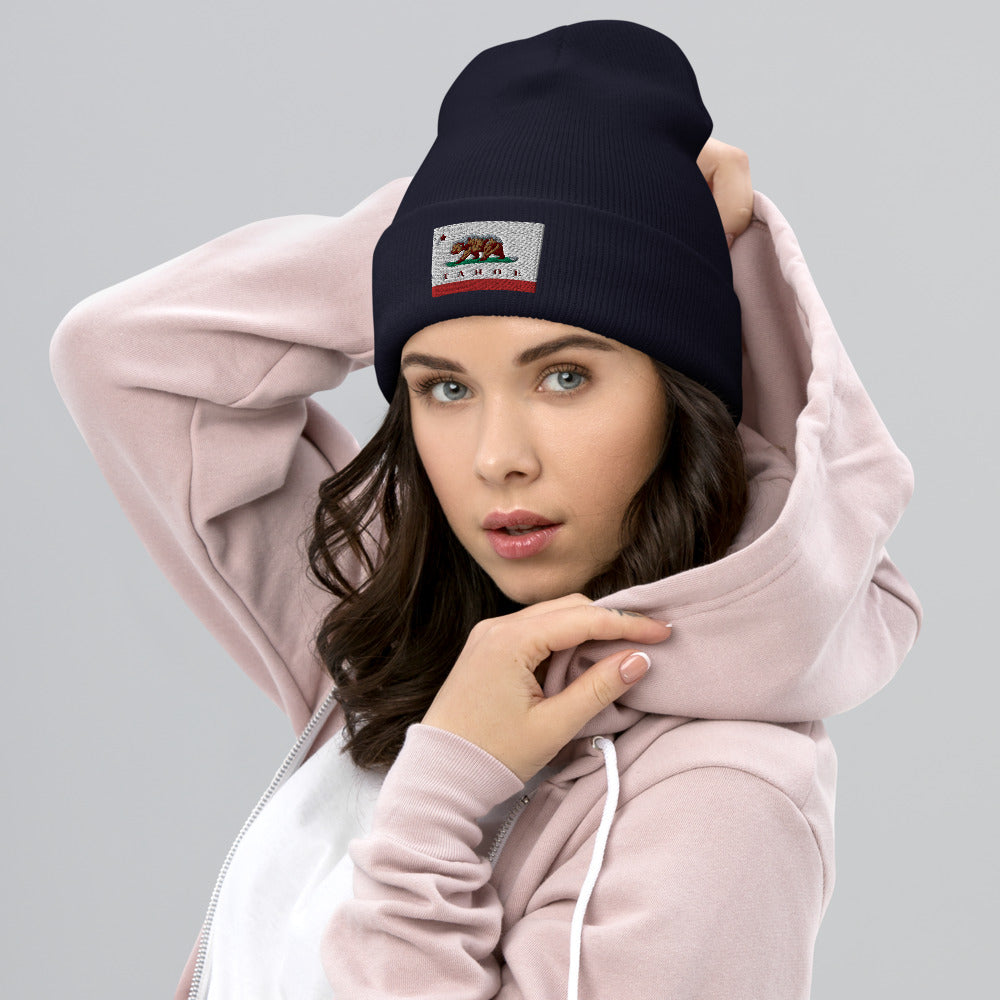Blue Tahoe Beanie