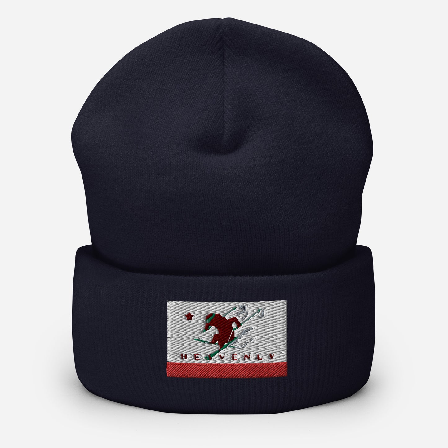 Heavenly CA Flag Ski Beanie