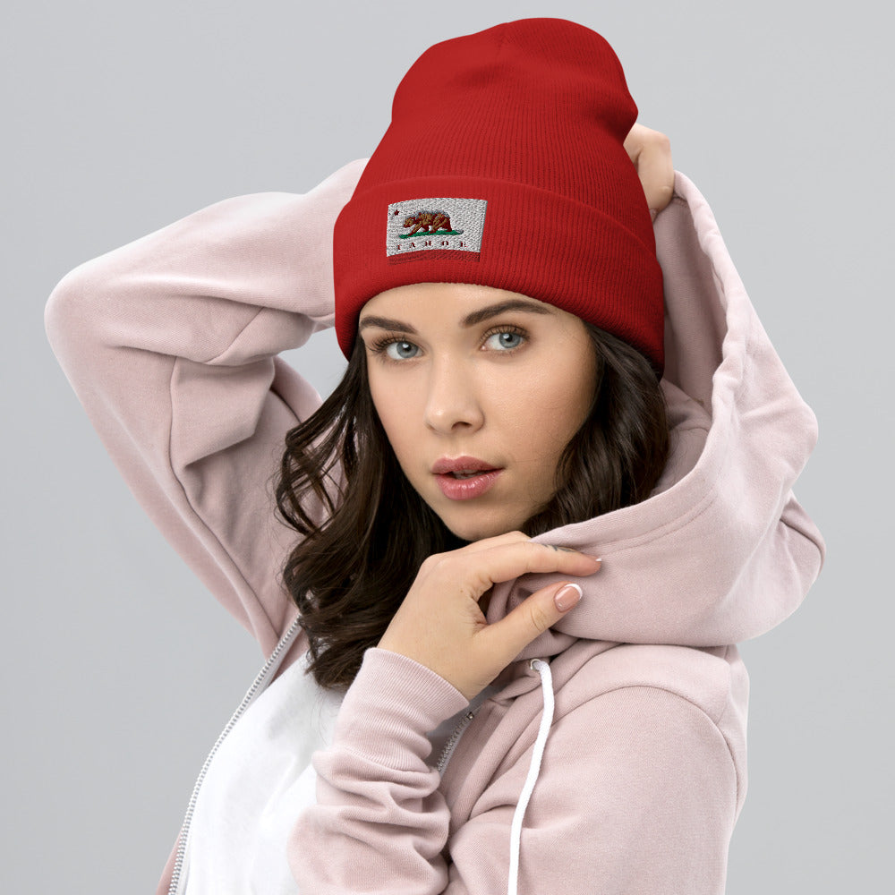 Red Tahoe Beanie