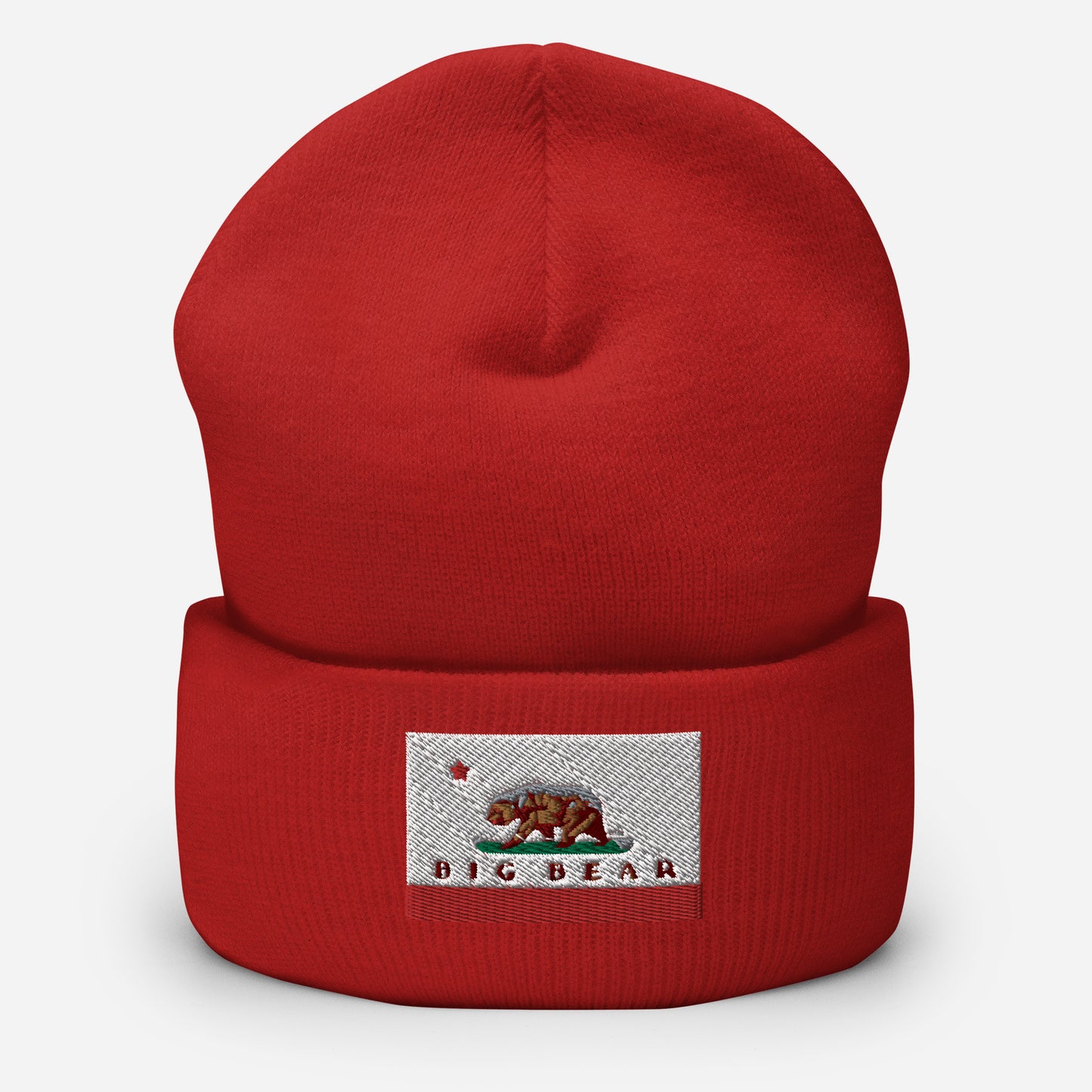 Red Big Bear Beanie