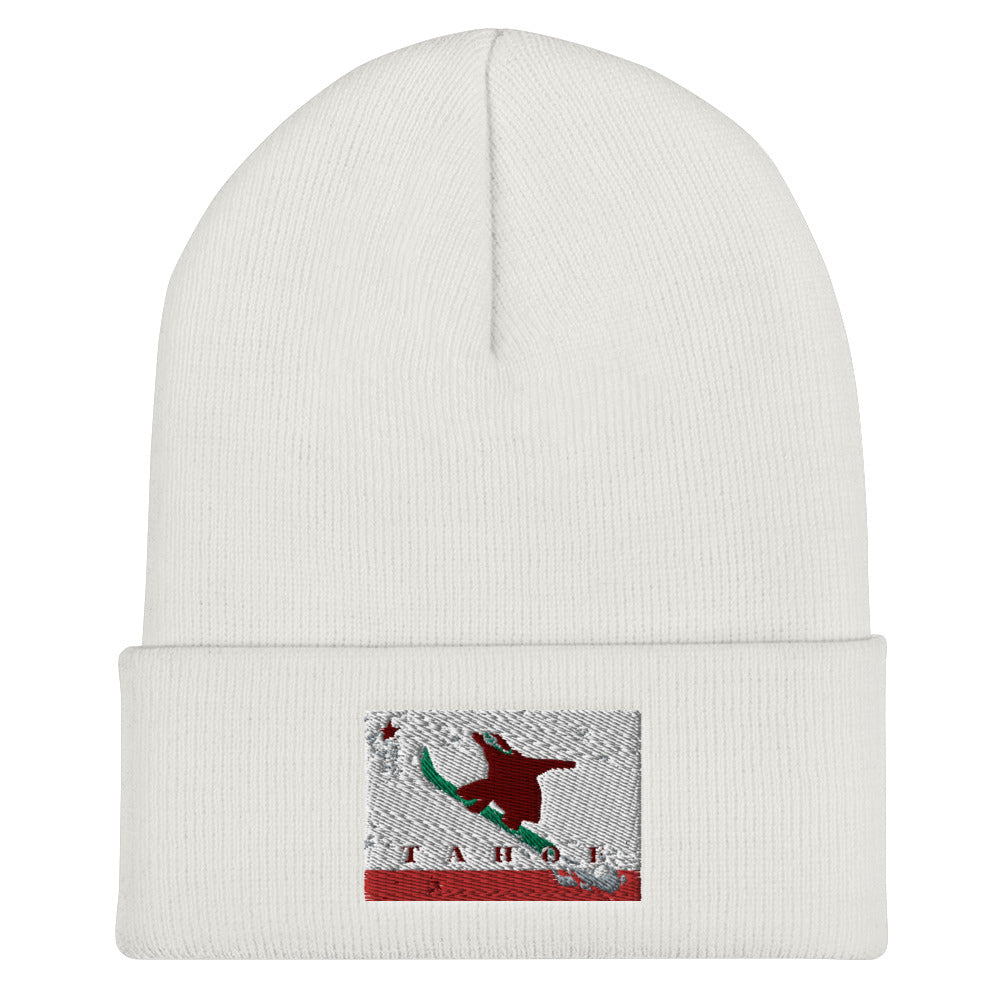 Boarding Grizzly CA Flag Beanie - Sno Cal