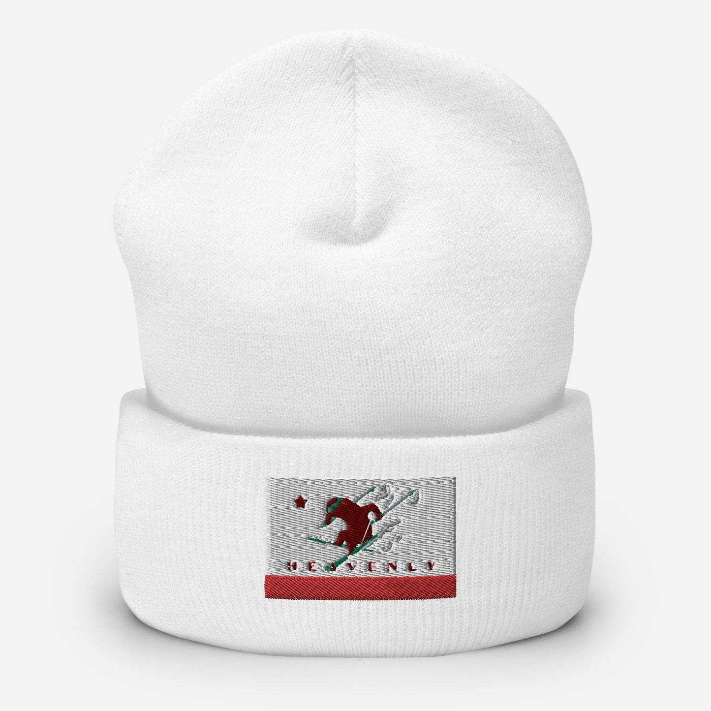 Heavenly CA Flag Ski Beanie