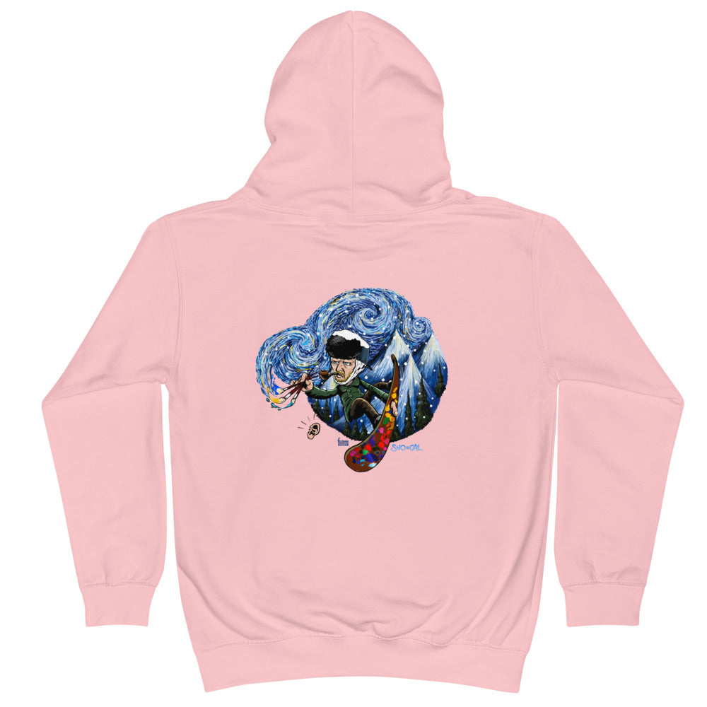 Kids Vincent van Snogh Hoodie (name on front) - Sno Cal