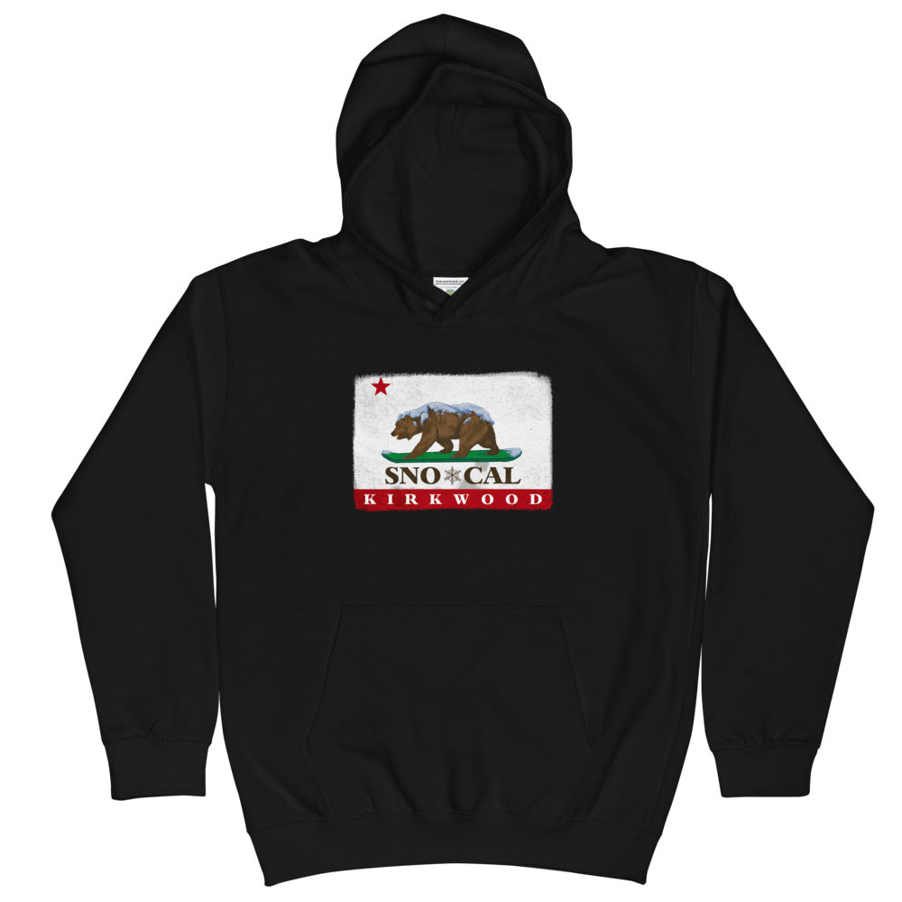 Kirkwood Kids CA Flag Hoodie - Sno Cal