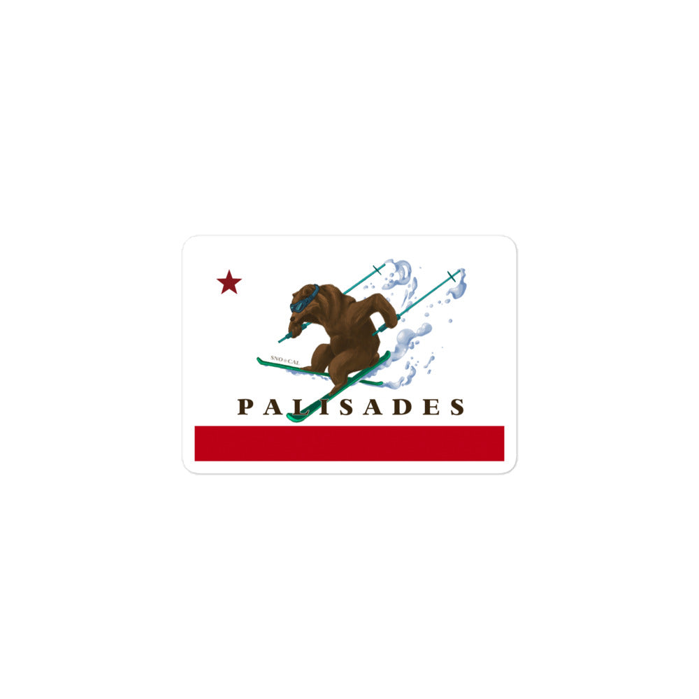 Palisades Ski Sticker