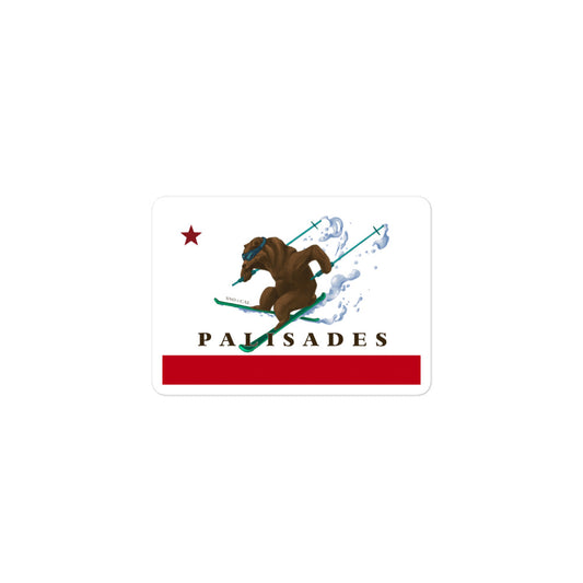 Palisades Ski Sticker