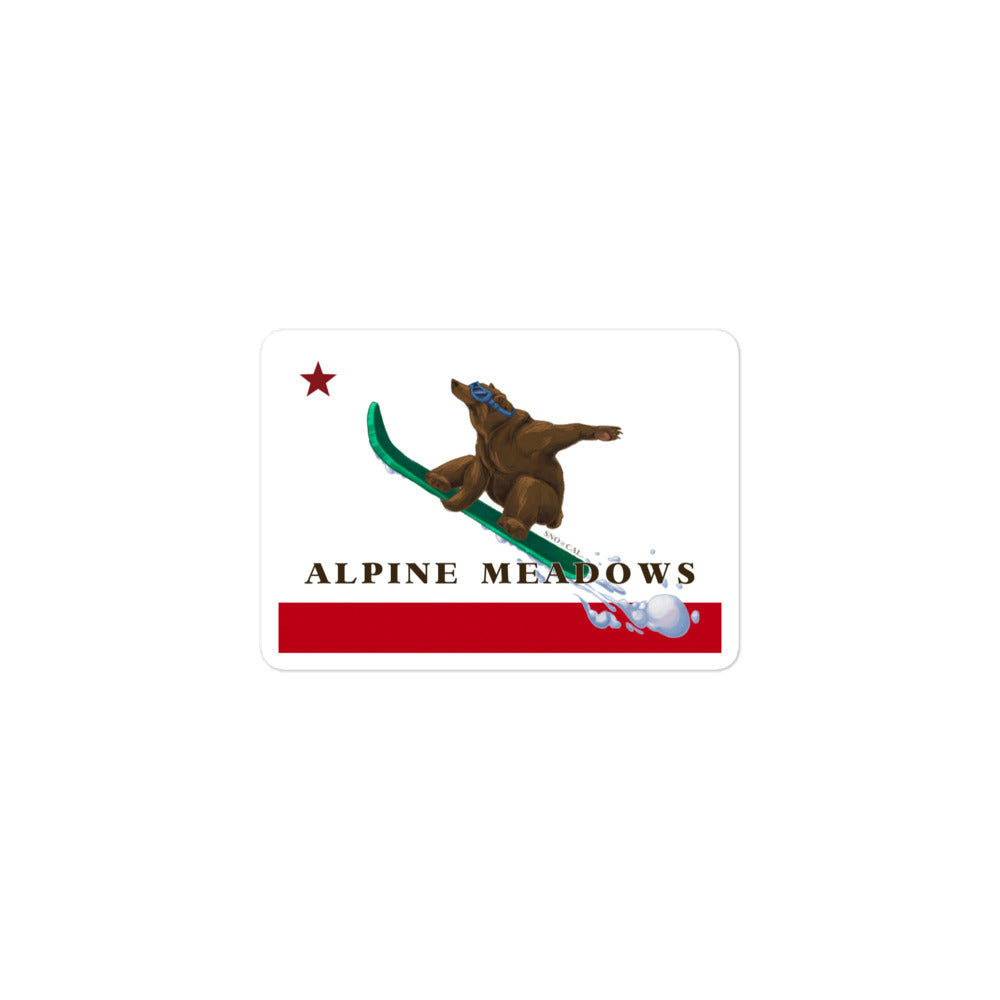 Alpine Meadows Board Sticker