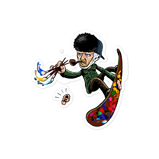 Vincent van Snogh sticker (no logos) - Sno Cal