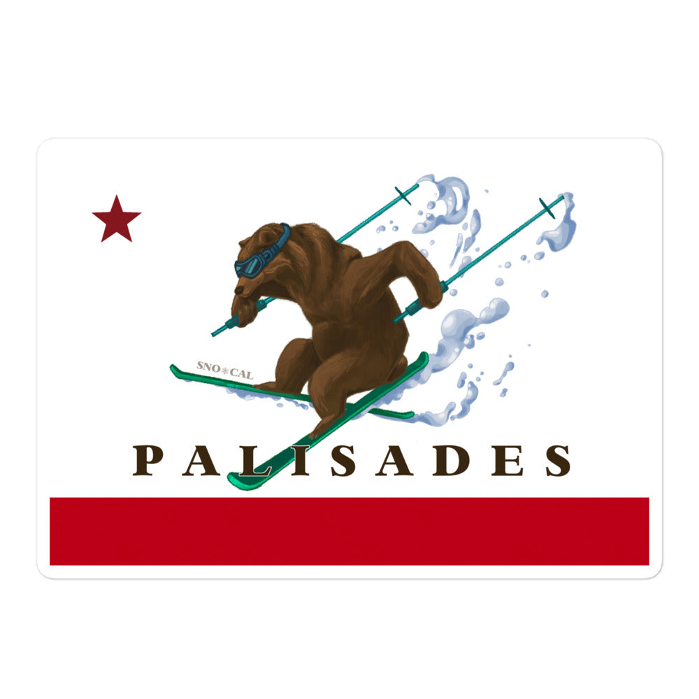 Palisades Ski Sticker
