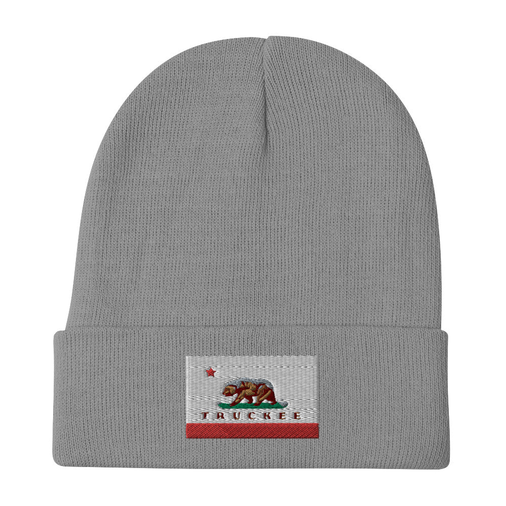 gray truckee beanie