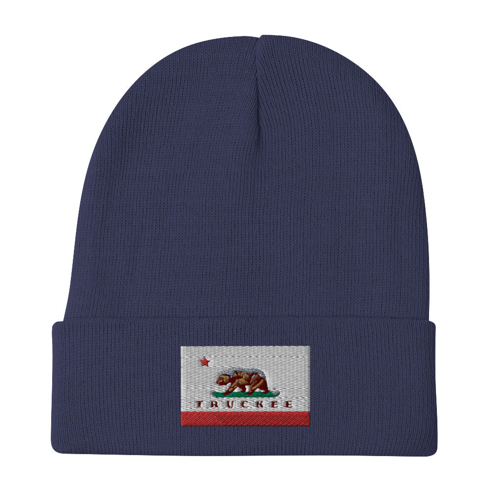 navy blue truckee beanie
