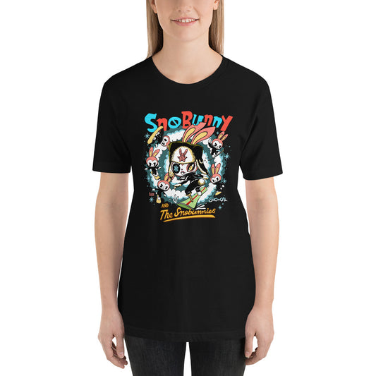 SnoBunny snowboard shirt (design on front) - Sno Cal